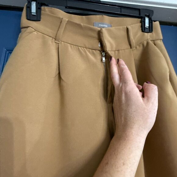Maurices Stretch Dress Pants Camel Size 2 Short - Picture 4 of 5